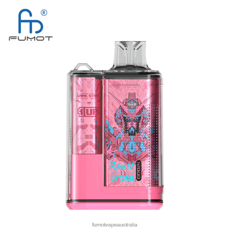 Fumot Vape Price - Fumot Crystal 12000 Disposable Vape Box - 20ML (1 Piece) 08L04255 Berry Lemonade