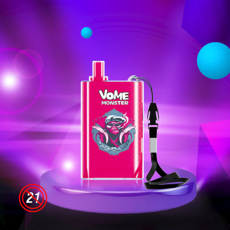 Fumot Vape Review - Fumot Vome Monster 10000 Disposable Vape Pod Device - 20ML (1 Piece) 08L04434 Pink Lemonade