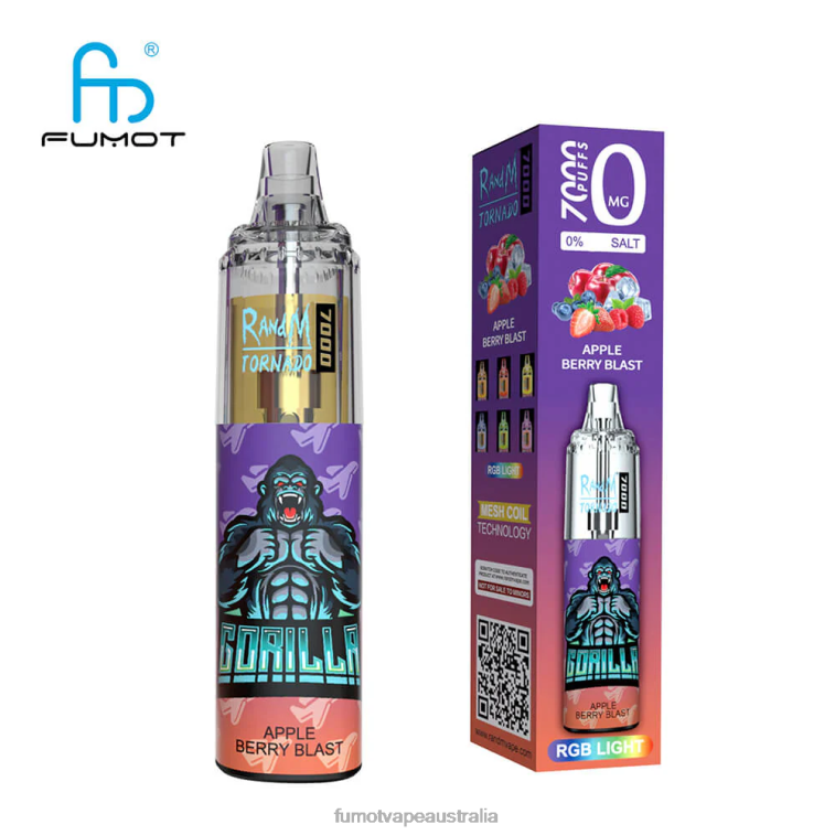 Fumot Australia - Fumot Tornado 0% 7000 14ML Disposable Vape Pen (1 Piece) 08L04521 Lemon & Lime