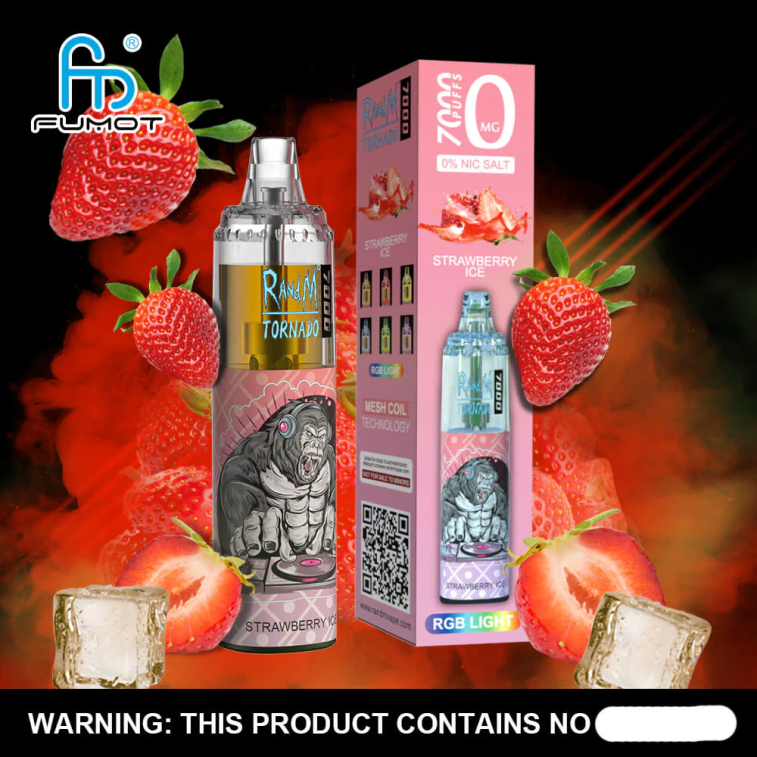 Fumot Australia - Fumot Tornado 0% 7000 14ML Disposable Vape Pen (1 Piece) 08L04531 Pinapple Ice