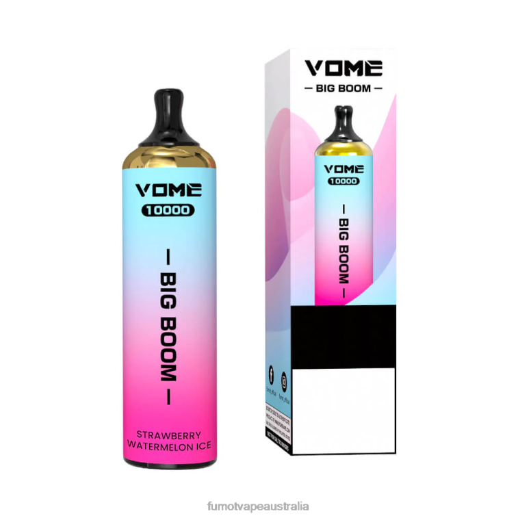 Fumot Vape Flavours - Fumot Vome Big Boom Disposable Vape Pen 10000 - 20ML (1 Piece) 08L04438 Grape