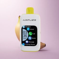 AirFuze Smart Pro 40000 Puffs Strawberry Banana 900mAh Music Share