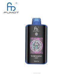 Fumot Vape Australia | Fumot Tornado 25000 Disposable Vape Black Ice LXH02