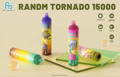 Fumot Vape - Fumot Tornado 15000 Disposable Vape 25ML (1 Piece) 08L04163 Blueberry Cherry Cranberry
