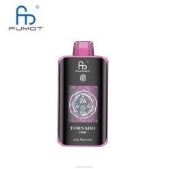 Fumot Vape Sale | Fumot Tornado 25000 Disposable Vape Juicy Peach Ice LXH07