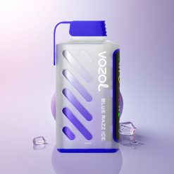 VOZOL Gear Power 20000 Puffs Blue Razz Ice Dual Mesh Full Screen 20mL
