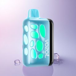 VOZOL RAVE 40000 Puffs Blue Razz Ice with Beat-Synced Party Mode