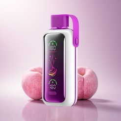 VOZOL Star 20000 Puffs Peach Ice Juice Dual Mesh 650mAh